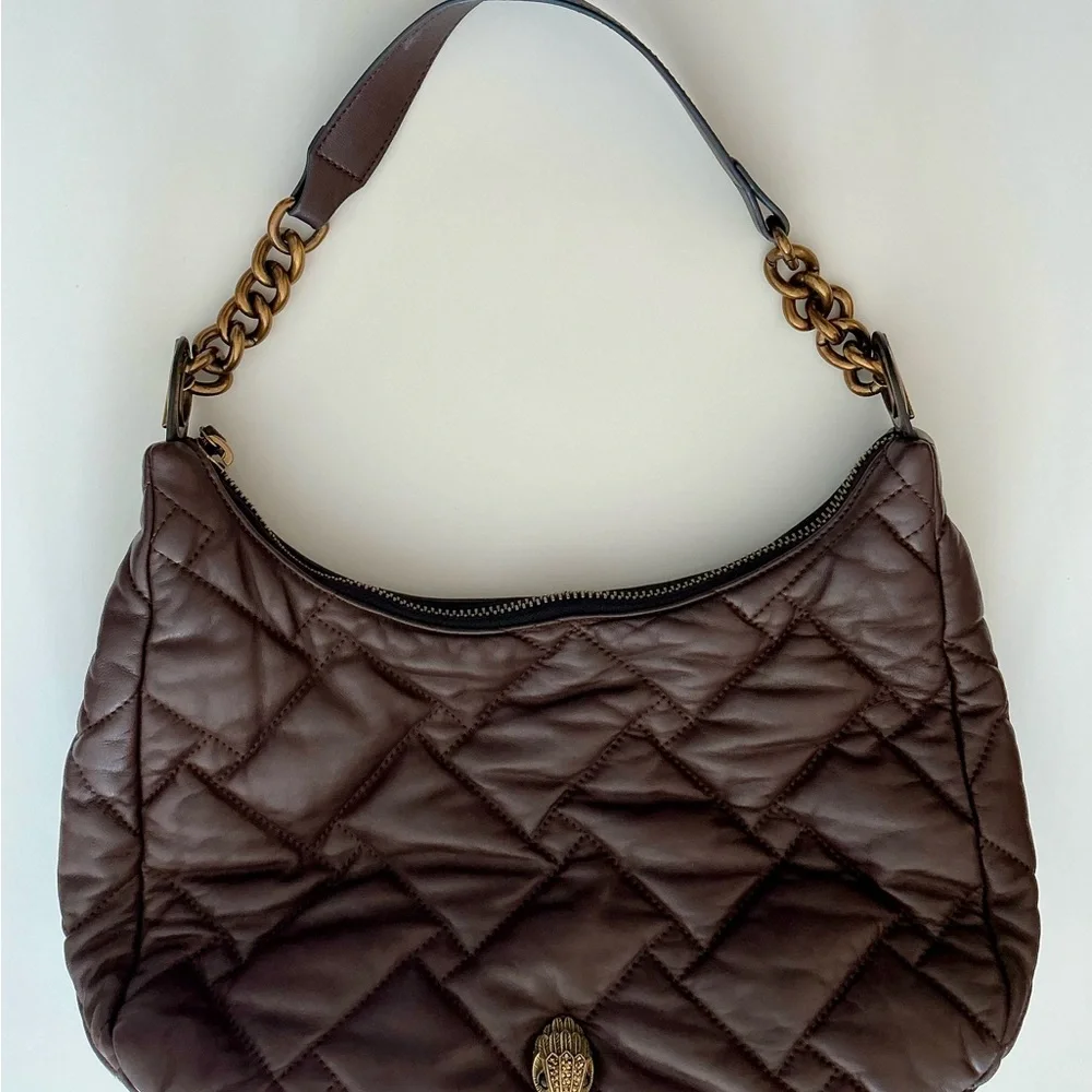 Kurt Geiger Large Kensington Leather Hobo - Picture 4 of 16